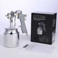 Краскораспылитель пневматический с нижним бачком Zitrek ZKSG1L