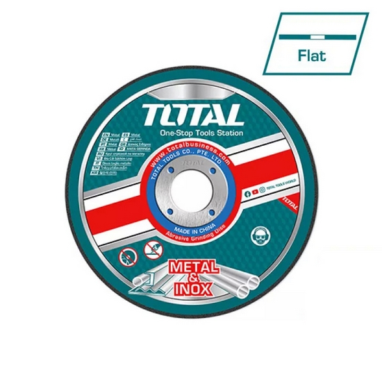 Круг отрезной 230x1,6х22,2 мм по металлу TOTAL TAC2162301 Круг отрезной 230x1,6х22,2 мм по металлу TOTAL TAC2162301