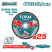 Круг отрезной 125x1,0x22,2 мм по нержавеющей стали TOTAL TAC21012525 (25 шт) Круг отрезной 125x1,0x22,2 мм по нержавеющей стали TOTAL TAC21012525 (25 шт)