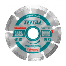 Диск алмазный 125x10x22,2 мм TOTAL TAC2111251