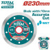 Диск алмазный 230x10x22,2 мм TOTAL TAC2122301
