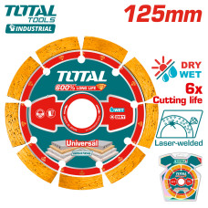 Диск алмазный 125 мм TOTAL TAC2171251