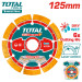 Диск алмазный 125 мм TOTAL TAC2171251