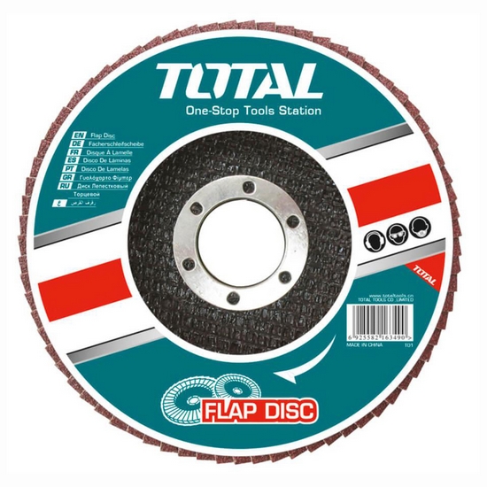 Круг лепестковый 115x22,2 мм P80 TOTAL TAC631153