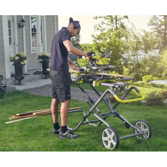 Станина для торцовочной пилы на колесиках RYOBI RLSW01 Станина для торцовочной пилы на колесиках RYOBI RLSW01