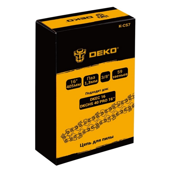 Цепь 16 " DEKO K-CS7