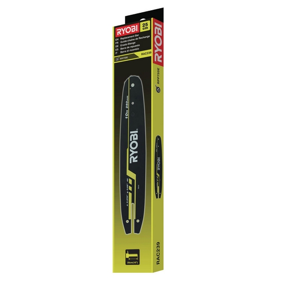 Шина 25 см / 10 " для высоторезов RYOBI RAC239 Шина 25 см / 10 " для высоторезов RYOBI RAC239