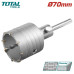 Коронка SDS-plus 70мм TOTAL TAC430701 Коронка SDS-plus 70мм TOTAL TAC430701