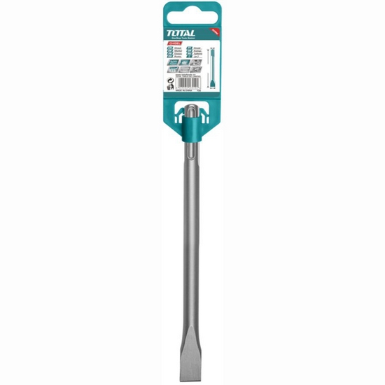 Зубило плоское SDS-max 25x300 мм TOTAL TAC15221811 Зубило плоское SDS-max 25x300 мм TOTAL TAC15221811