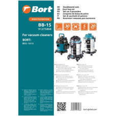Комплект мешков пылесборных для пылесоса Bort BB-15 (5 шт)