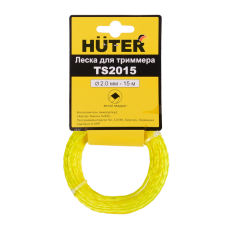 Леска (2.0 мм; 15 м; витой квадрат) Huter TS2015