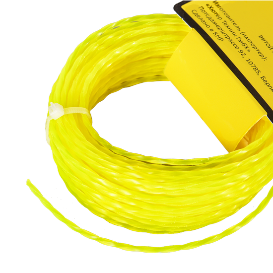 Леска (2.0 мм; 15 м; витой квадрат) Huter TS2015