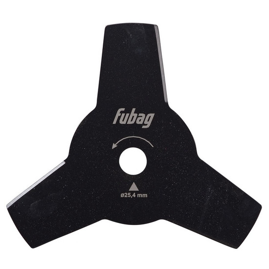 Нож для триммера 3-зубый FUBAG D 255х1,6х25,4 мм
