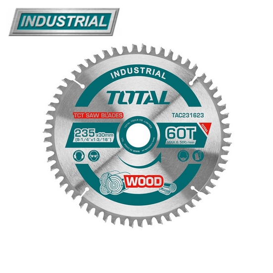 Диск пильный 235x30 мм 60 зубьев TOTAL TAC231623