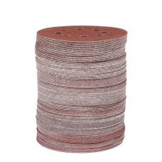 Набор шлифовальных кругов D 125 мм зерно P60, P80, P100, P120, P150, P180, P240, P320, P400, P600 DEKO SD150 (150 шт)