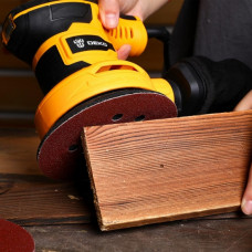 Набор шлифовальных кругов D 125 мм зерно P60, P80, P100, P120, P150, P180, P240, P320, P400, P600 DEKO SD150 (150 шт)