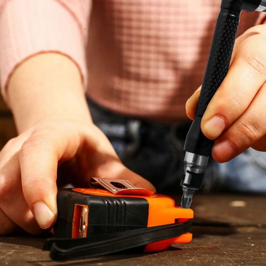 Набор бит с угловой насадкой DEKO BS11-1 SET 11