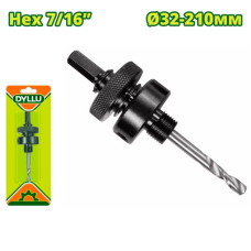 Хвостовик для коронок со сверлом 7/16 " DYLLU DTJG1402