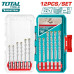 Набор сверл по бетону TOTAL TACSDL12206 (12 шт) Набор сверл по бетону TOTAL TACSDL12206 (12 шт)