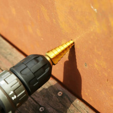 Набор ступенчатых сверл с шестигранным хвостовиком DEKO SD03 SET 3