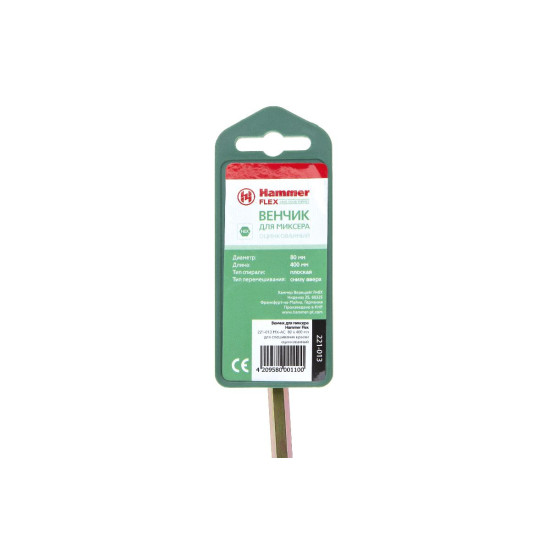 Венчик для миксера Hammer Flex 221-013 MX-AC 80 х 400 мм