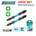 Бита ударная двухсторонняя PH2 + PH2 65 мм TOTAL TACIM72PH265 (2шт) Бита ударная двухсторонняя PH2 + PH2 65 мм TOTAL TACIM72PH265 (2шт)