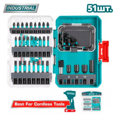 Набор ударных бит TOTAL TACSDL25106 (51 шт)