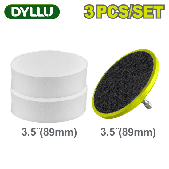 Набор губок для полировки на дрель-шуруповерт DYLLU DTND4401