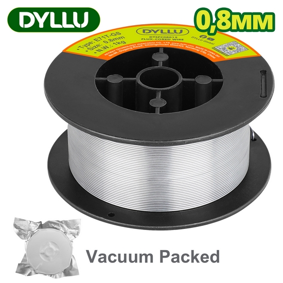 Сварочная проволока порошковая DYLLU DTSFC08012 0,8 мм (1 кг.) Сварочная проволока порошковая DYLLU DTSFC08012 0,8 мм (1 кг.)