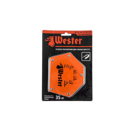 Уголок магнитный для сварки WESTER WMCT75 829-007 Уголок магнитный для сварки WESTER WMCT75 829-007