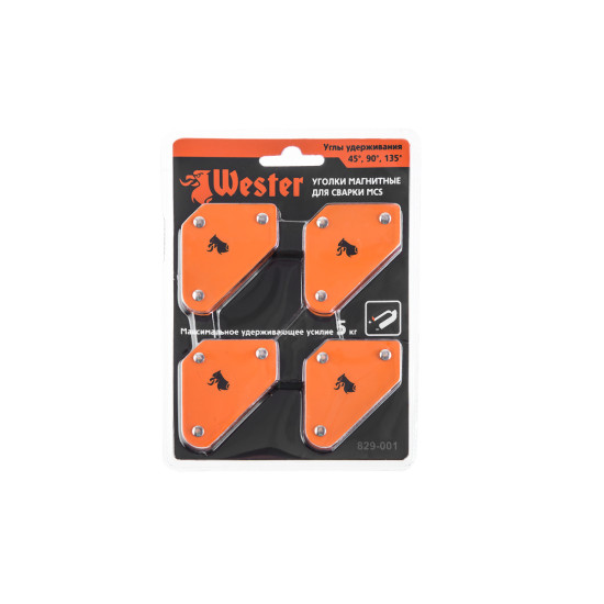 Уголки магнитные для сварки WESTER MCS 829-001 (4 шт.) Уголки магнитные для сварки WESTER MCS 829-001 (4 шт.)