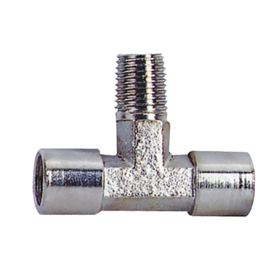 Переходник T-образный FUBAG 1/4 " F - 1/4" M - 1/4 " F Переходник T-образный FUBAG 1/4 " F - 1/4" M - 1/4 " F