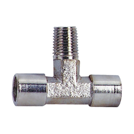 Переходник T-образный FUBAG 3/8 " F - 3/8" M - 3/8 " F Переходник T-образный FUBAG 3/8 " F - 3/8" M - 3/8 " F