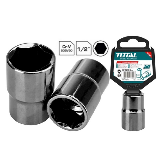 Торцевая головка 1/2 " 15 мм TOTAL THTST12151