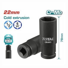 Торцевая головка удлиненная ударная 1/2 " 24 мм TOTAL THDIS12241L
