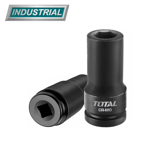 Торцевая головка удлиненная ударная 1/2 " 19 мм TOTAL THDIS12191L