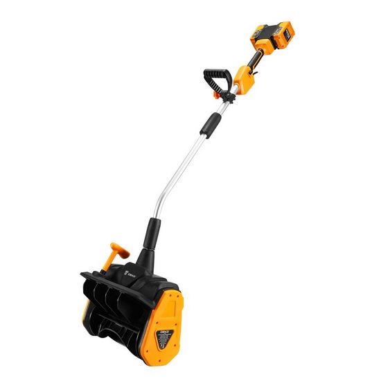 Снегоуборщик аккумуляторный DEKO ST40V, 2*4.0Ач