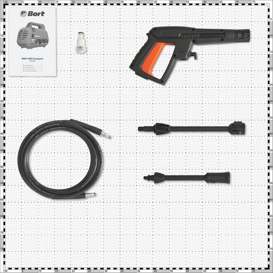 Мойка высокого давления BORT BHR-1600-Compact Мойка высокого давления BORT BHR-1600-Compact