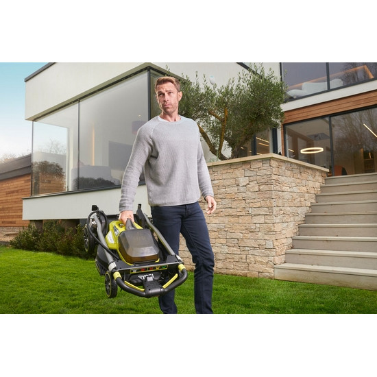 ONE + / Газонокосилка RYOBI RY18LMX40A-0 (без батареи) ONE + / Газонокосилка RYOBI RY18LMX40A-0 (без батареи)