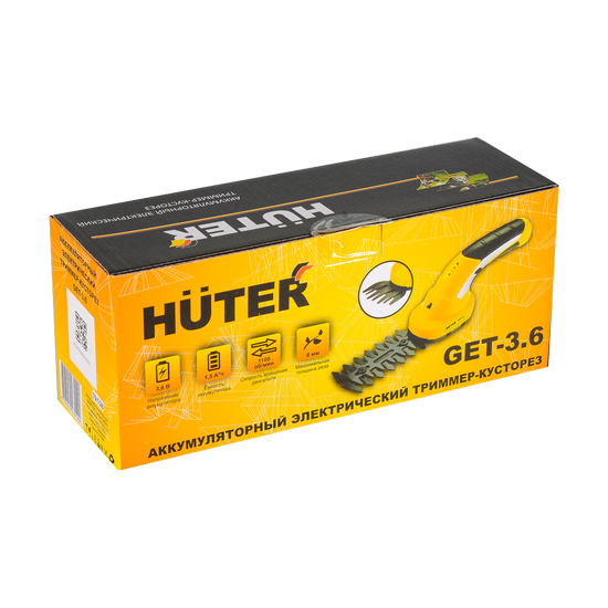 Ножницы садовые аккумуляторные Huter GET-3,6