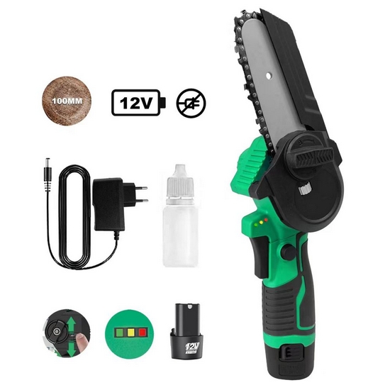 Пила цепная аккумуляторная ZITREK GreenSaw 12 Пила цепная аккумуляторная ZITREK GreenSaw 12