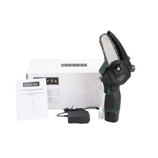 Пила цепная аккумуляторная Zitrek GreenSaw 12 085-4448 Пила цепная аккумуляторная Zitrek GreenSaw 12 085-4448