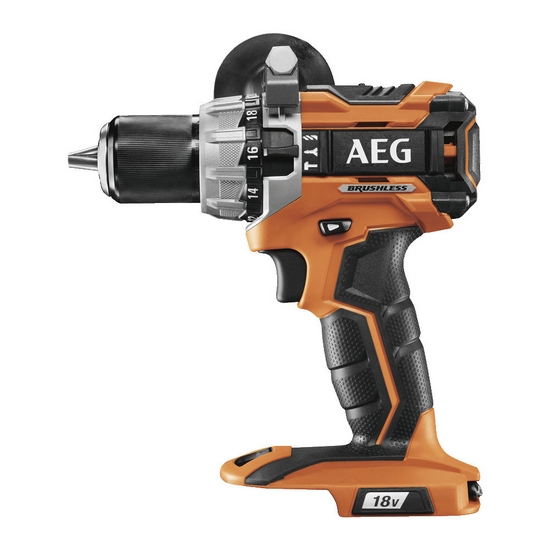 Дрель-шуруповерт ударная аккумуляторная бесщеточная AEG BSB18C2BL-0 (без батареи) Дрель-шуруповерт ударная аккумуляторная бесщеточная AEG BSB18C2BL-0 (без батареи)