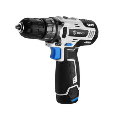 Дрель-шуруповерт аккумуляторная DEKO GCD12DU3 SNOW WHITE SET1