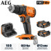 Дрель-шуруповерт аккумуляторная AEG BS18G4-202C