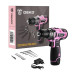 Дрель-шуруповерт аккумуляторная DEKO GCD12DU3 PINK SET2 Дрель-шуруповерт аккумуляторная DEKO GCD12DU3 PINK SET2
