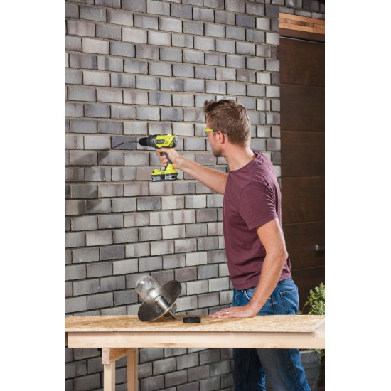 ONE + / Ударная дрель-шуруповерт RYOBI R18PD3-0 (без батареи) ONE + / Ударная дрель-шуруповерт RYOBI R18PD3-0 (без батареи)