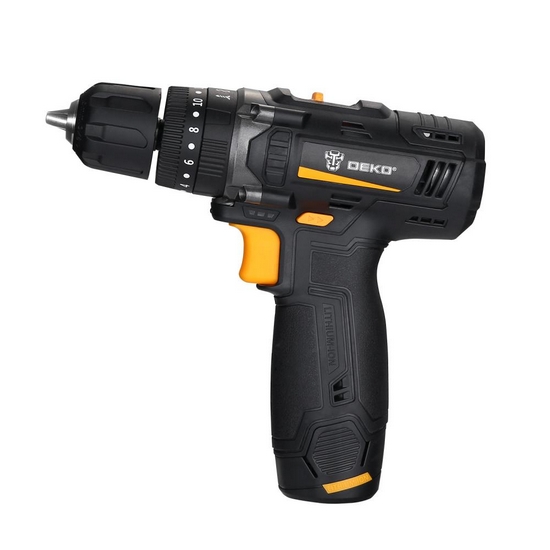Дрель-шуруповерт аккумуляторная DEKO GCD12DU3 SET4