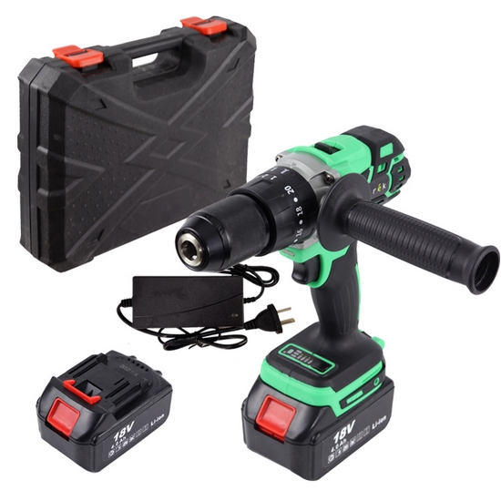 Дрель-шуруповерт аккумуляторная ударная Zitrek Green Impact 18V 063-4045