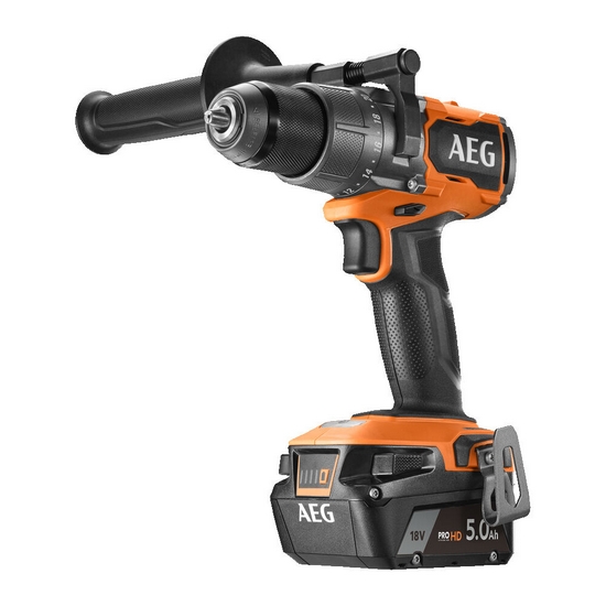 Дрель-шуруповерт ударная аккумуляторная бесщеточная AEG BSB18C3BL-502C Дрель-шуруповерт ударная аккумуляторная бесщеточная AEG BSB18C3BL-502C